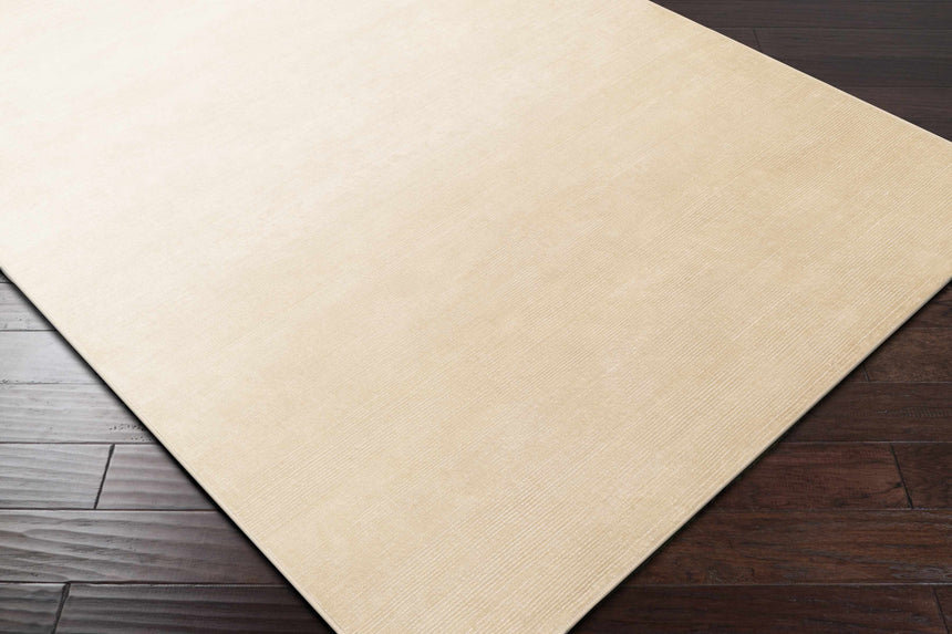 Lori Beige Hand Loomed Tencel Cut and Sew Custom Rug