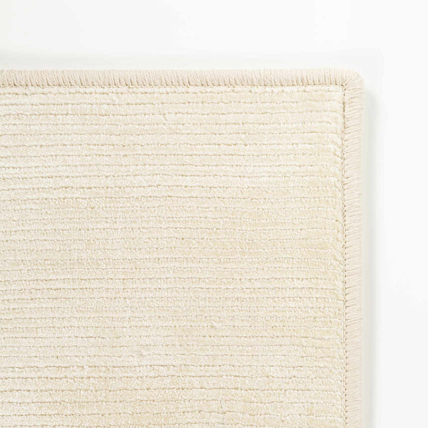 Lori Ivory Hand Loomed Cut and Sew Custom Rug
