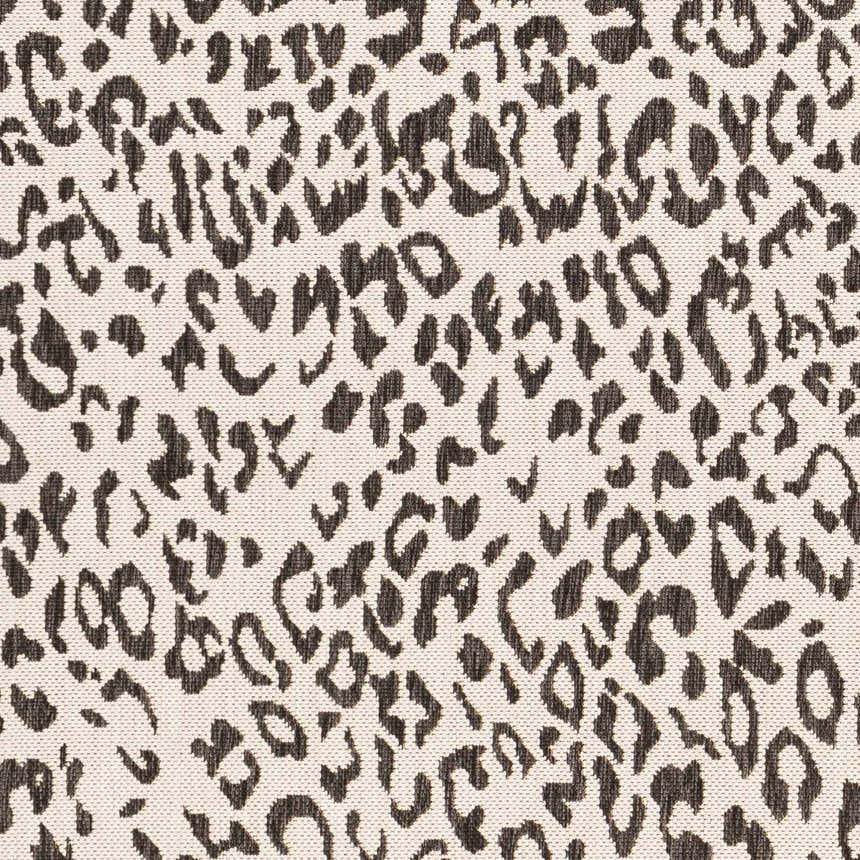 Sample Alderbury White Leopard Print Rug
