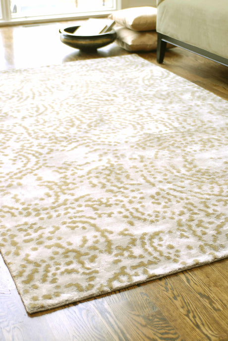 Pensacola Tan Premium Wool&Viscose Rug - Clearance