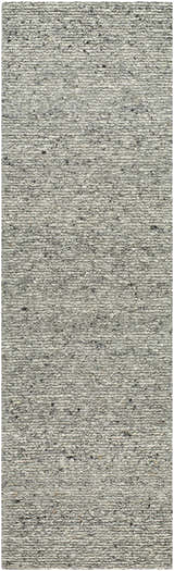 Made to Order Custom Size Winta Charcoal Wool Area Rug