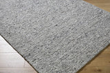 Winta Charcoal Wool Area Rug