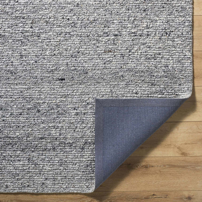 Made to Order Custom Size Winta Charcoal Wool Area Rug