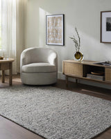 Winta Charcoal Wool Area Rug