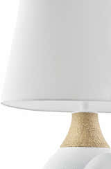 Likhovskoy White Table Lamp
