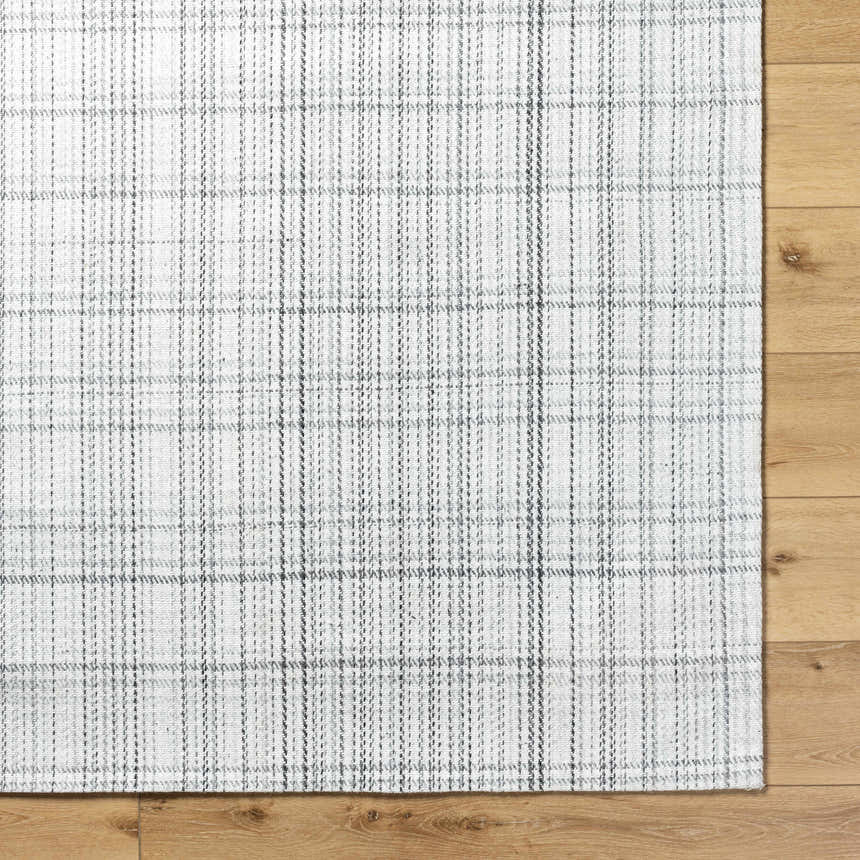 Made to Order Custom Size Lubna Light Slate Area Rug
