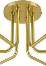 Tan Traditional Pendant Light with glass details for kitchen islands or dining areas