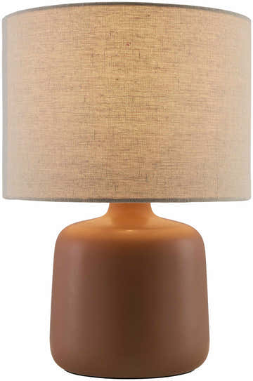 Lumellogno Brick Red Table Lamp