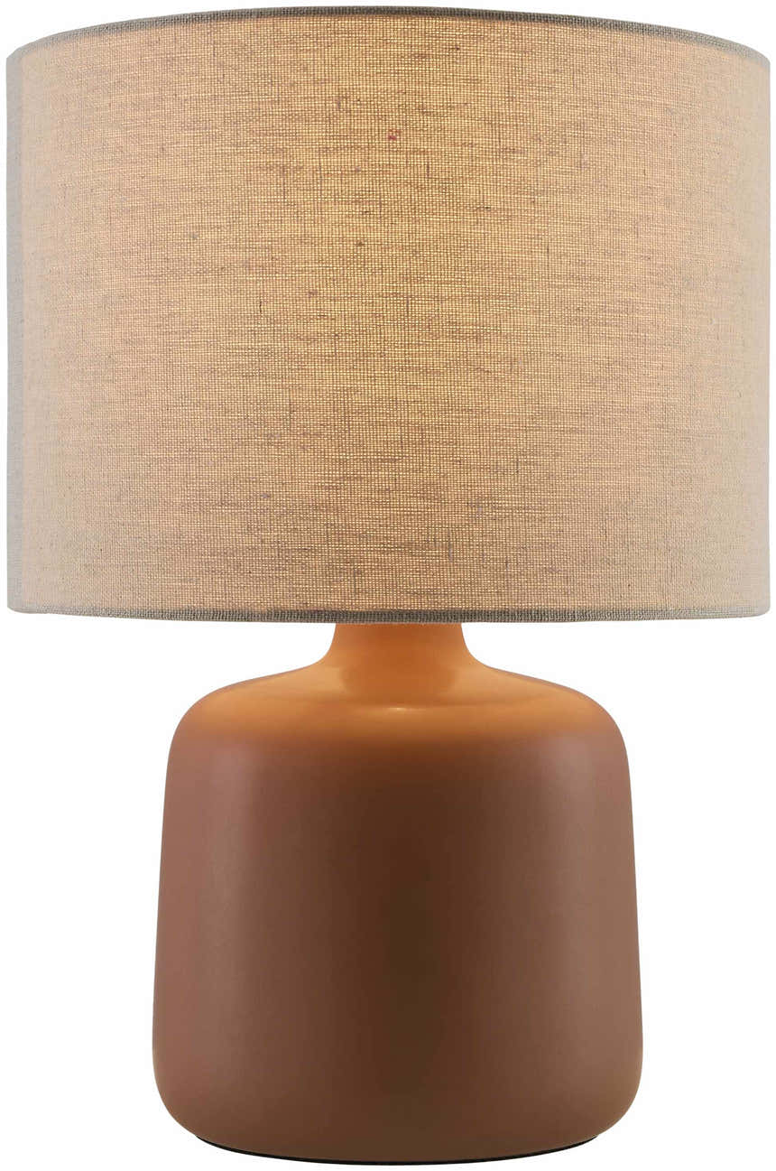 Lumellogno Brick Red Table Lamp