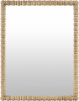 Galey Dark Red Alix x Livabliss Karling Blair Accent Mirror