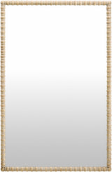 Galey Dark Red Alix x Livabliss Karling Blair Accent Mirror