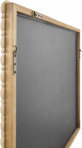 Galey Dark Red Alix x Livabliss Karling Blair Accent Mirror