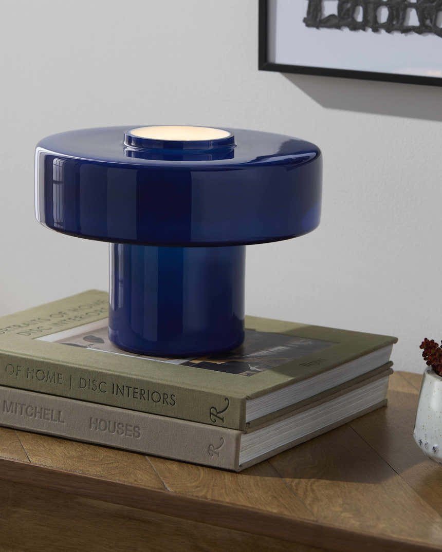 Lauenhagen Navy Table Lamp
