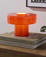 Lauenhagen Dark Red Table Lamp