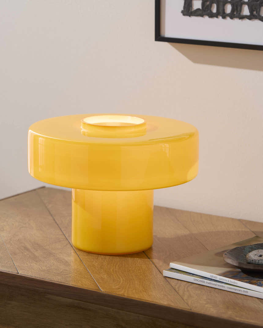 Lauenhagen Yellow Floor Lamp