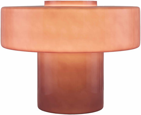 Lauenhagen Burgundy Table Lamp