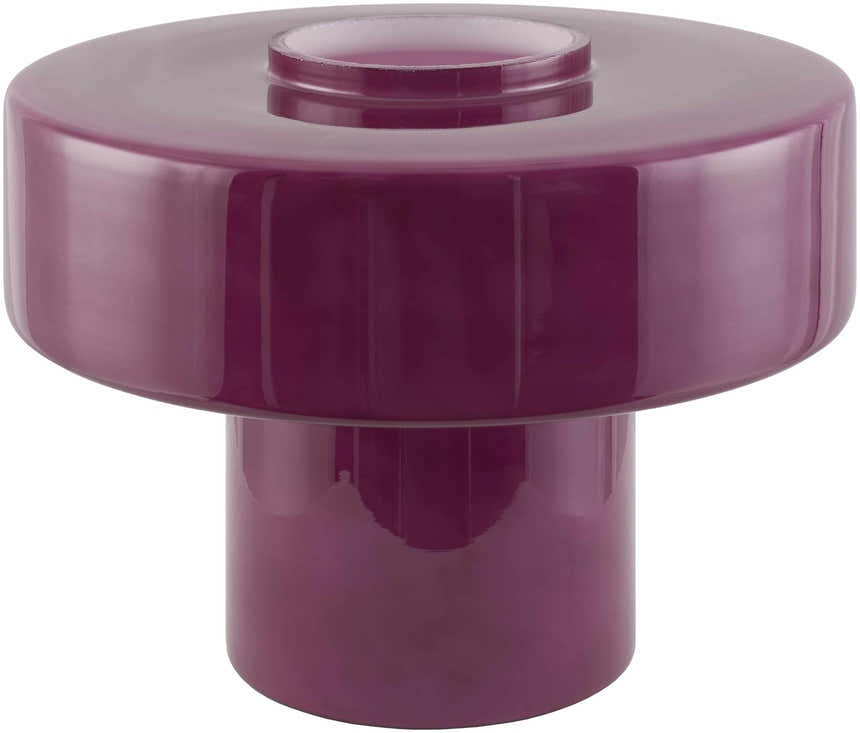 Lauenhagen Burgundy Table Lamp