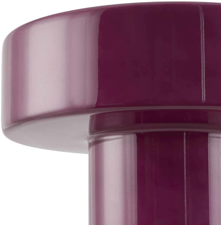 Lauenhagen Burgundy Table Lamp