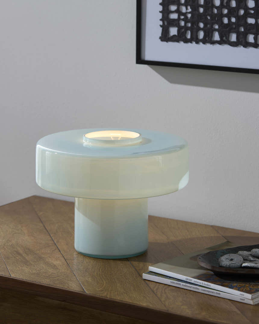 Lauenhagen Light Blue Table Lamp