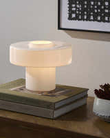 Lauenhagen Light Gray Table Lamp