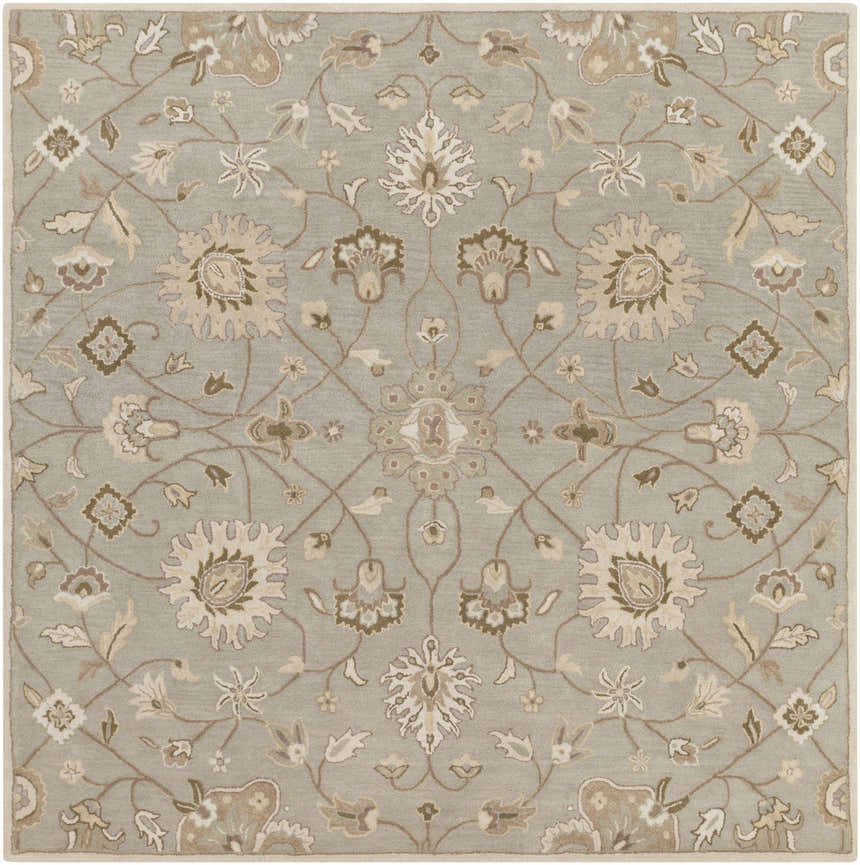 Made to Order Custom Size Logville Hand Tufted Light Olive 1121 Area Rug