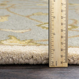 Made to Order Custom Size Logville Hand Tufted Light Olive 1121 Area Rug