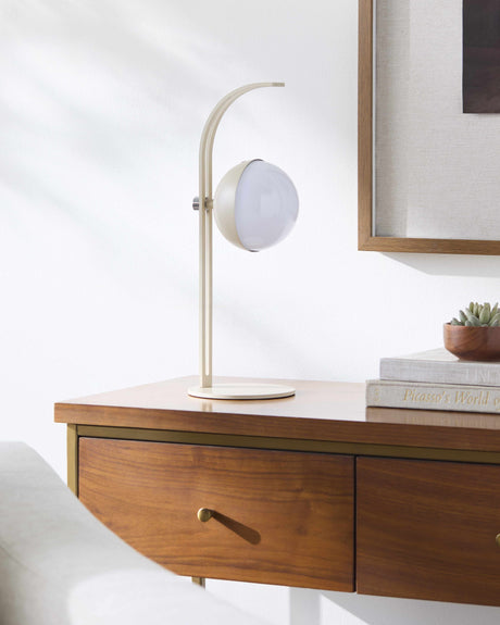 Logovardi Cream Table Lamp