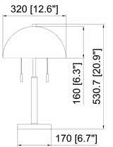 Lagonegro Table Lamp