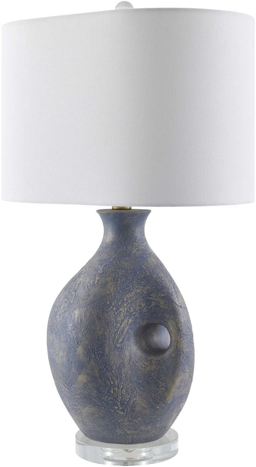 Lieusaint Blue Table Lamp