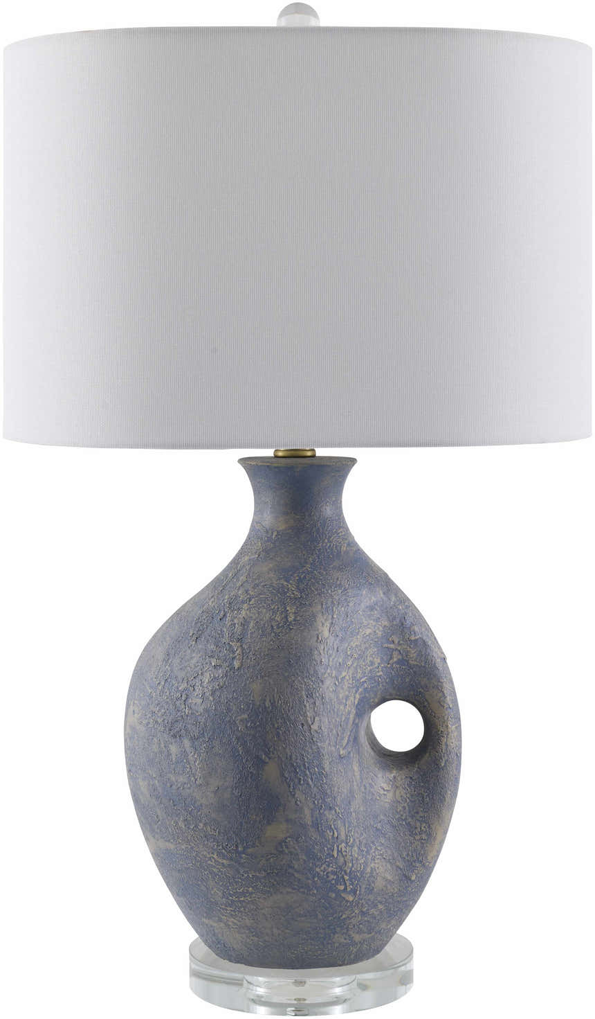 Lieusaint Blue Table Lamp