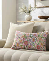 Amithi Light Green Throw Pillow