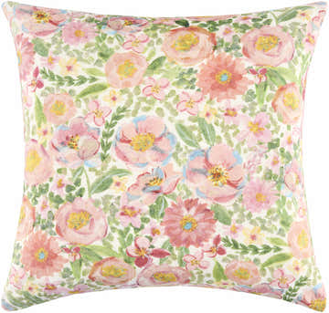 Amithi Light Green Throw Pillow
