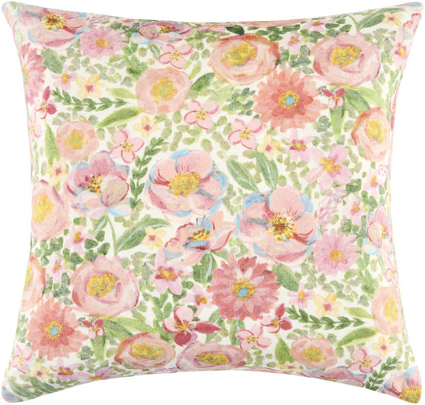 Amithi Light Green Throw Pillow