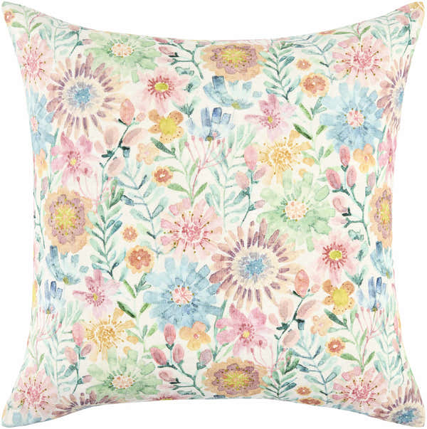 Amithi Yellow Throw Pillow
