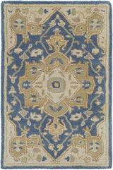 Made to Order Custom Size Broomfield Hand Tufted Blue 1145 Area Rug