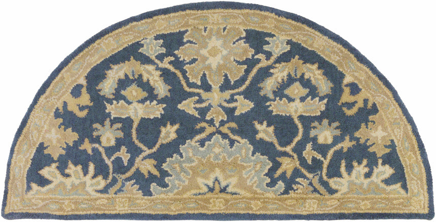 Made to Order Custom Size Broomfield Hand Tufted Blue 1145 Area Rug