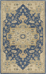 Made to Order Custom Size Broomfield Hand Tufted Blue 1145 Area Rug