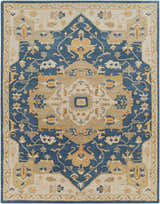 Made to Order Custom Size Broomfield Hand Tufted Blue 1145 Area Rug