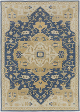 Made to Order Custom Size Broomfield Hand Tufted Blue 1145 Area Rug