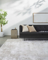 Lumbia Distressed Embossed Area Rug