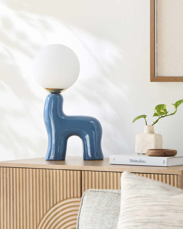Lindoeste Blue Table Lamp