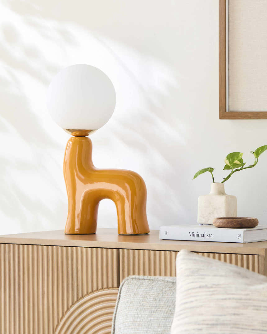 Lindoeste Orange Table Lamp