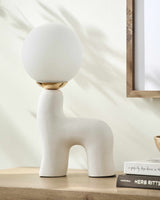 Lindoeste White Table Lamp