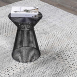 Modern Scandi High Pile Ivory Architect III Area Rug