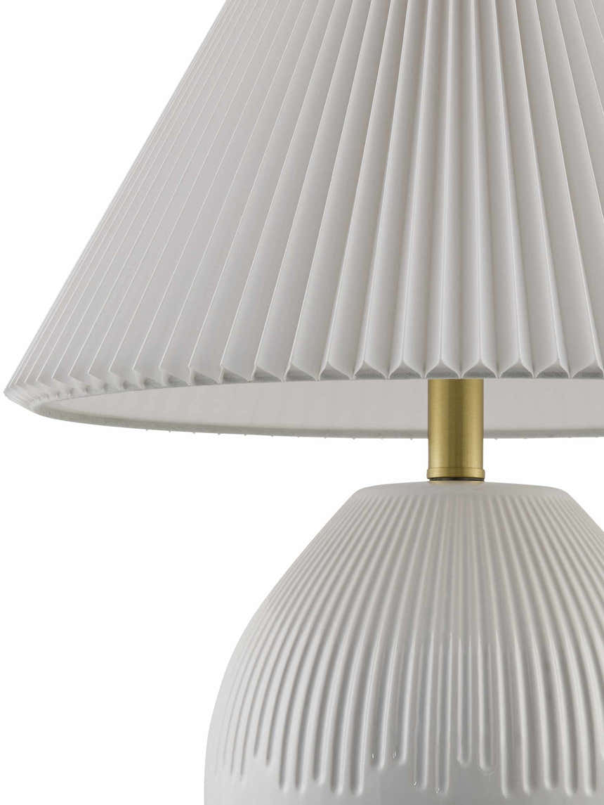 Lechbruck Metallic - Nickel Table Lamp