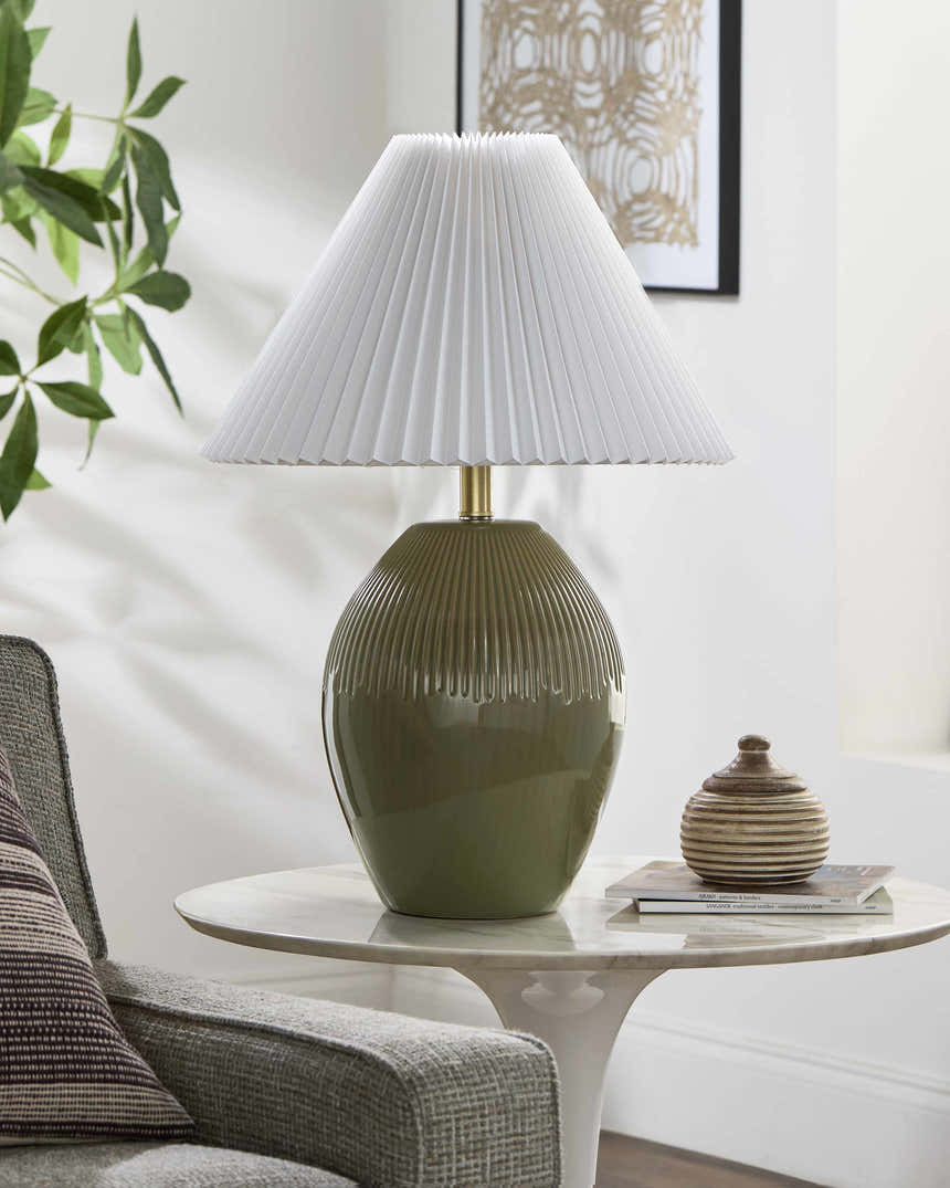 Lechbruck Metallic Gold Table Lamp