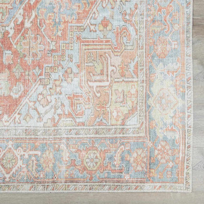 Rust Maayon Washable Rug