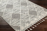 Mabua Tasseled Jute&Wool  Rug - Clearance