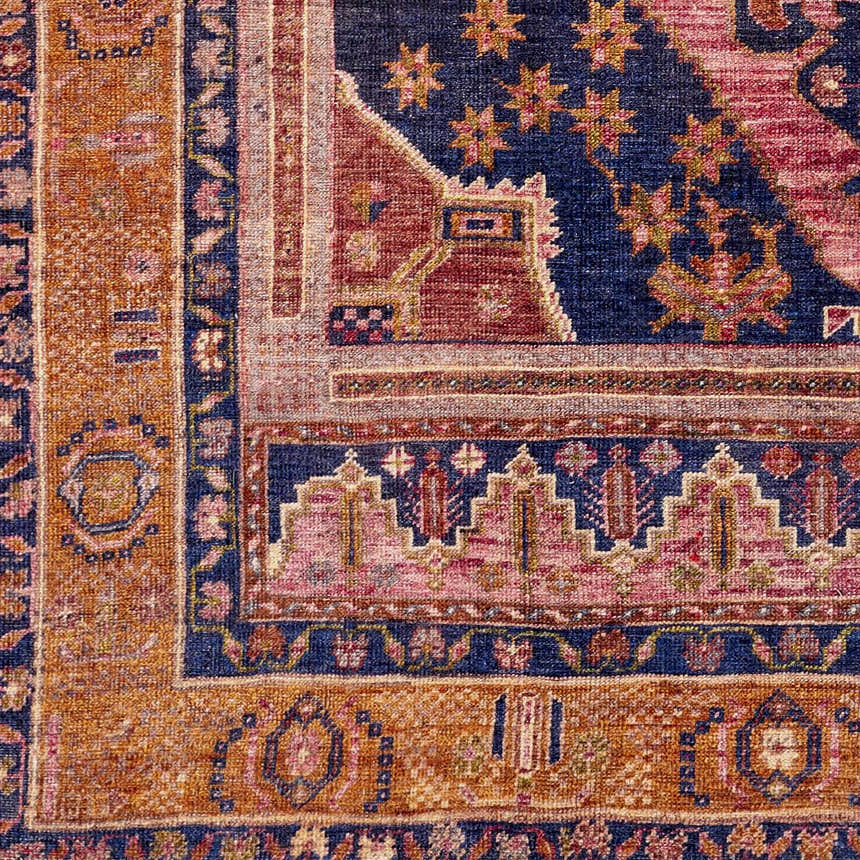 Sample Malamote Vintage Flat Pile Washable Rug