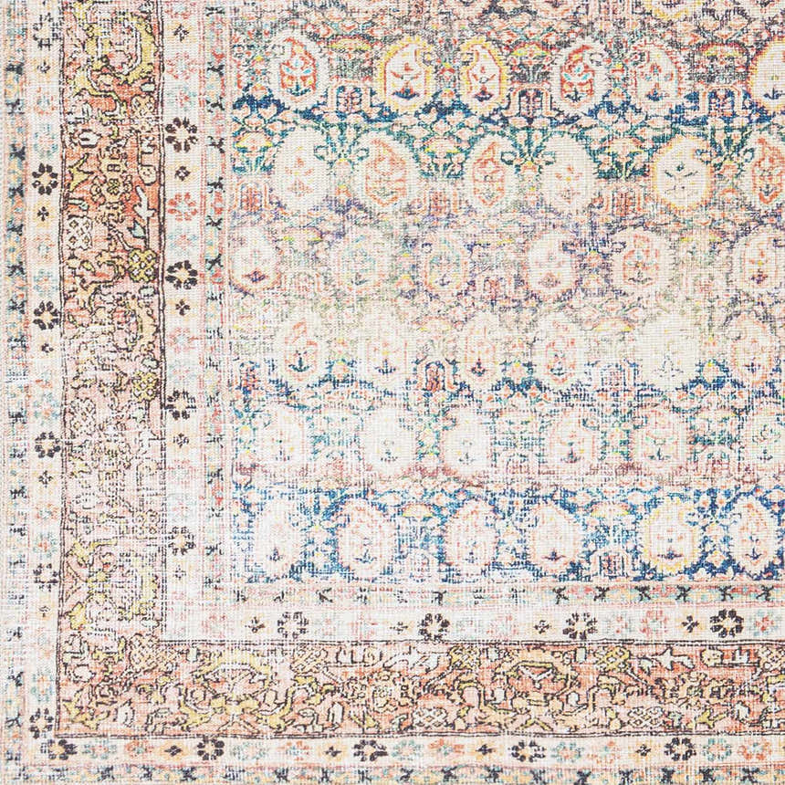 Sample Maligaya Distressed Washable Rug - Clearance
